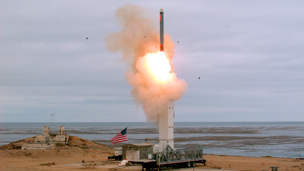 U.S. missile test