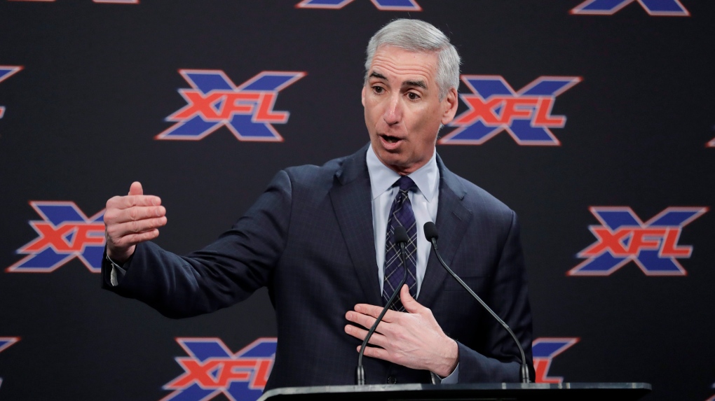 XFL Football Commissioner Oliver Luck