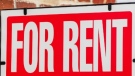A sign advertising a rental unit. (Shutterstock)