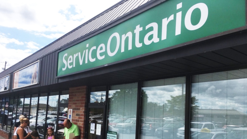 Service Ontario location in Chatham, Ont., on Friday, Aug. 23, 2019. (Chris Campbell / CTV Windsor)
