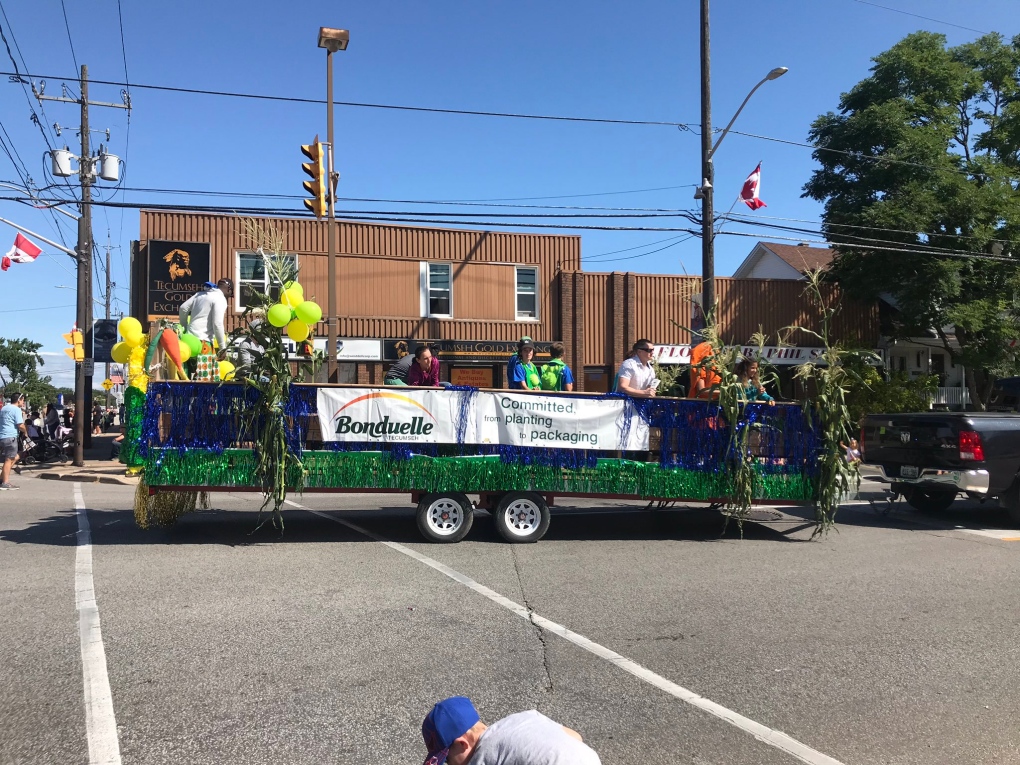 Corn Fest parade rolls through Tecumseh 