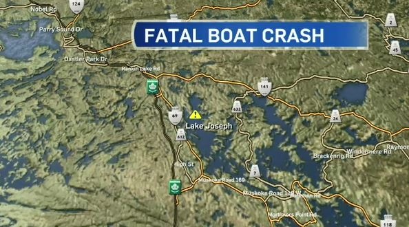 Fatal boat crash near Parry Sound