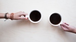 Two cups of coffee are seen in this file image. (Pexels) 
