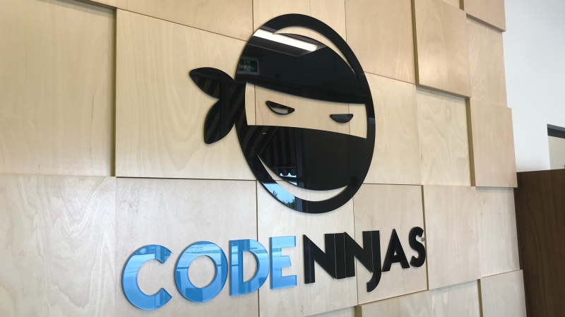 Code Ninjas logo in Windsor, Ont. (Rich Garton / CTV Windsor)