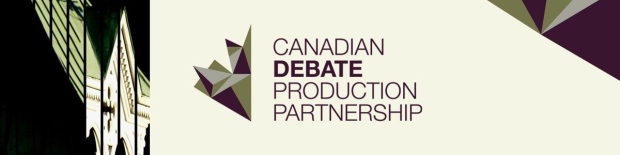 Canadian Debate Production Partnership logo