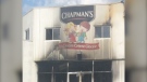 Chapman 10 years after massive fire