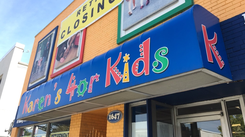 Karen's 4 Kids on Ottawa Street in Windsor, Ont., on Friday, Aug. 30, 2019. (Ricardo Veneza / CTV Windsor)