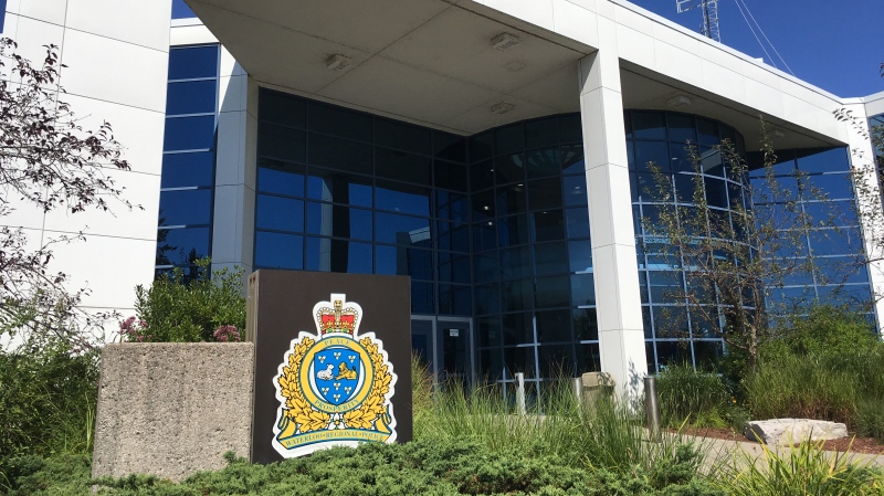 Waterloo regional police headquarters (Natalie van Rooy / CTV Kitchener) 