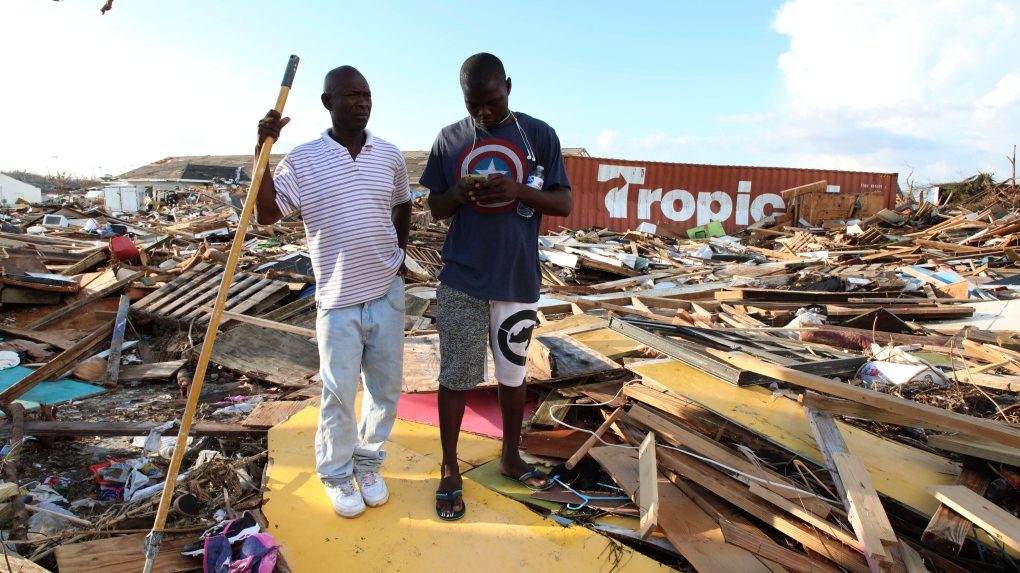 Dorian devastation in Bahamas