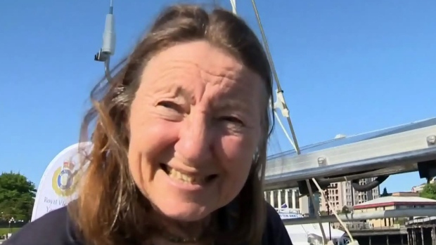 Victoria woman claims solo sailing record