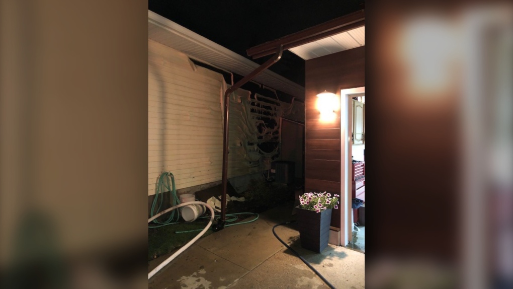 Neighbour Grabs Garden Hose To Slow House Fire In Silverwood