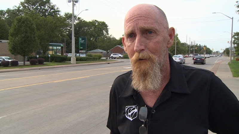 Michael Mosgrove says he contacted the Liolli family after hearing about their story. (Angelo Aversa / CTV Windsor)