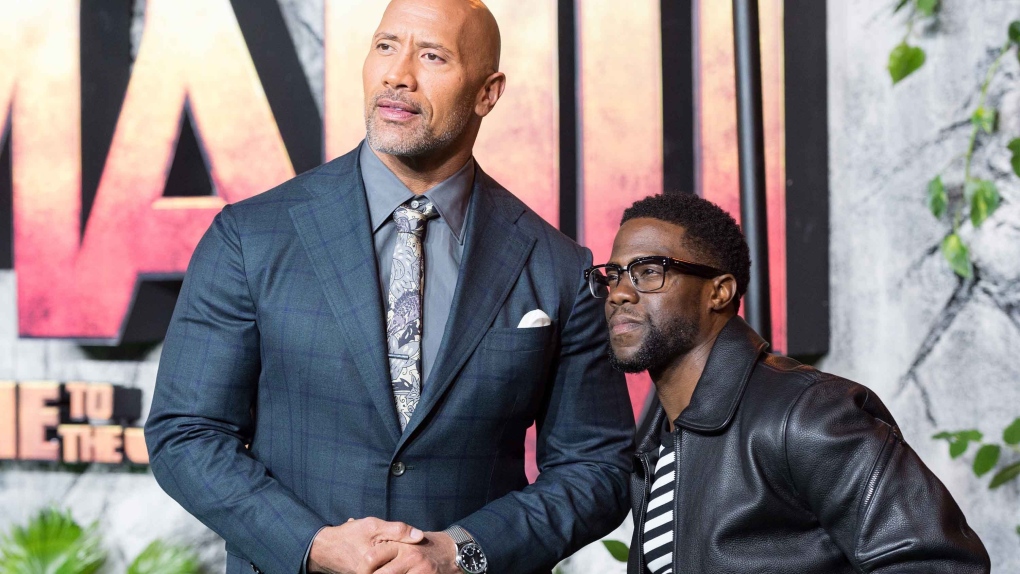 the rock and kevin hart