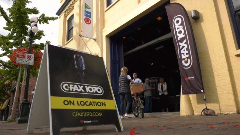 CFAX 1070 celebrates 60 years on the air, Sept. 12, 2019. (CTV Vancouver Island)