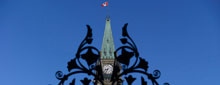 Peace Tower on Parliament Hil