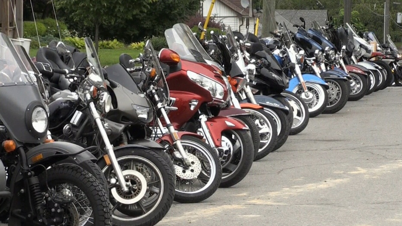 Bikers descend on Port Dover for Friday the 13th
