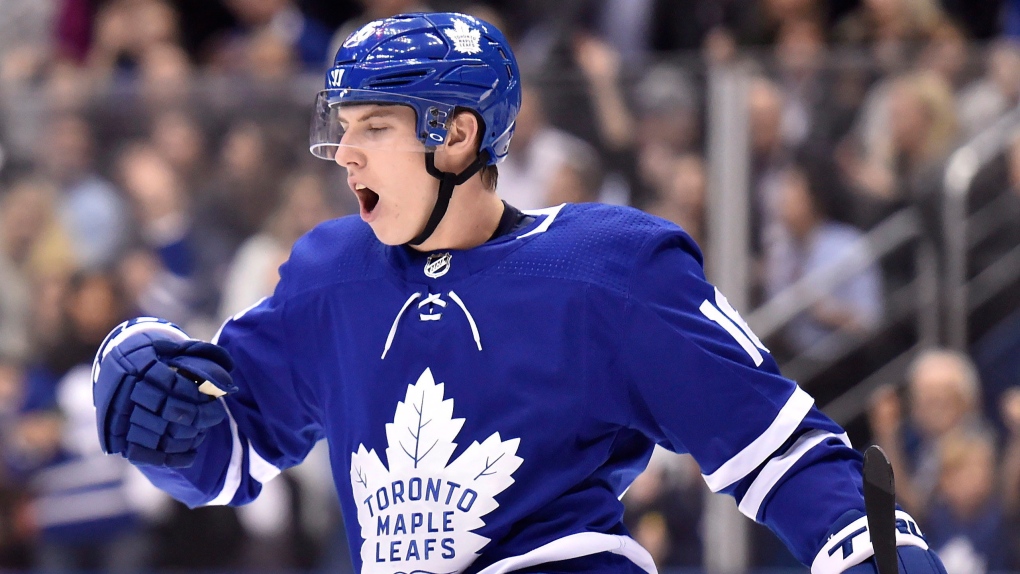 restricted free agent Mitch Marner 