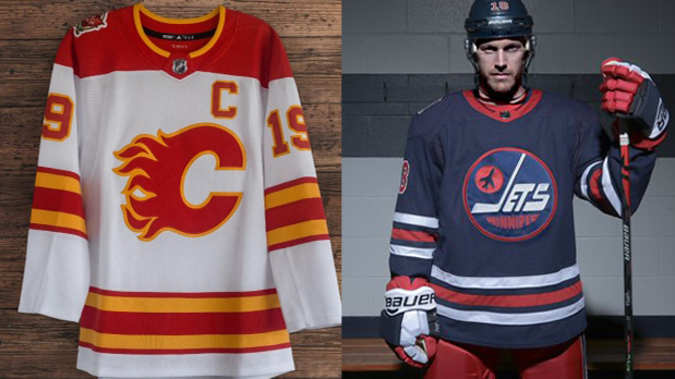 heritage classic flames jersey