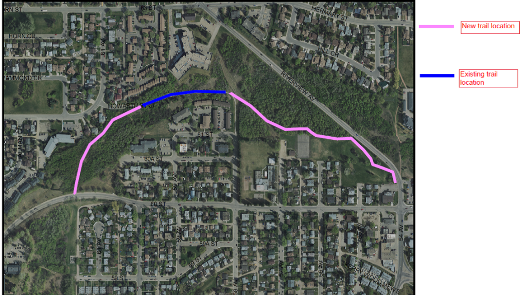 Red Deer trail expansion