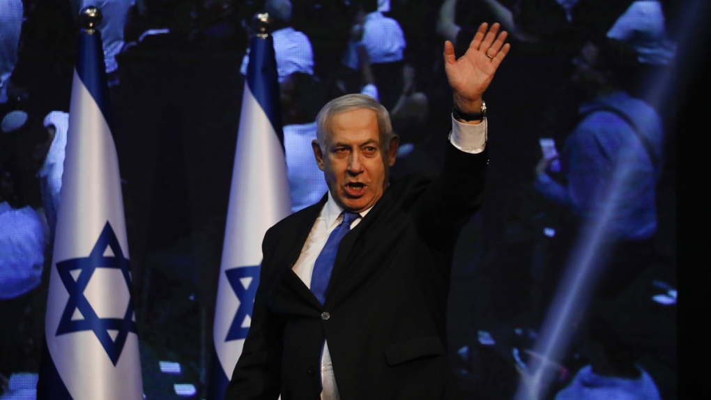 Benjamin Netanyahu in Tel Aviv, Israel