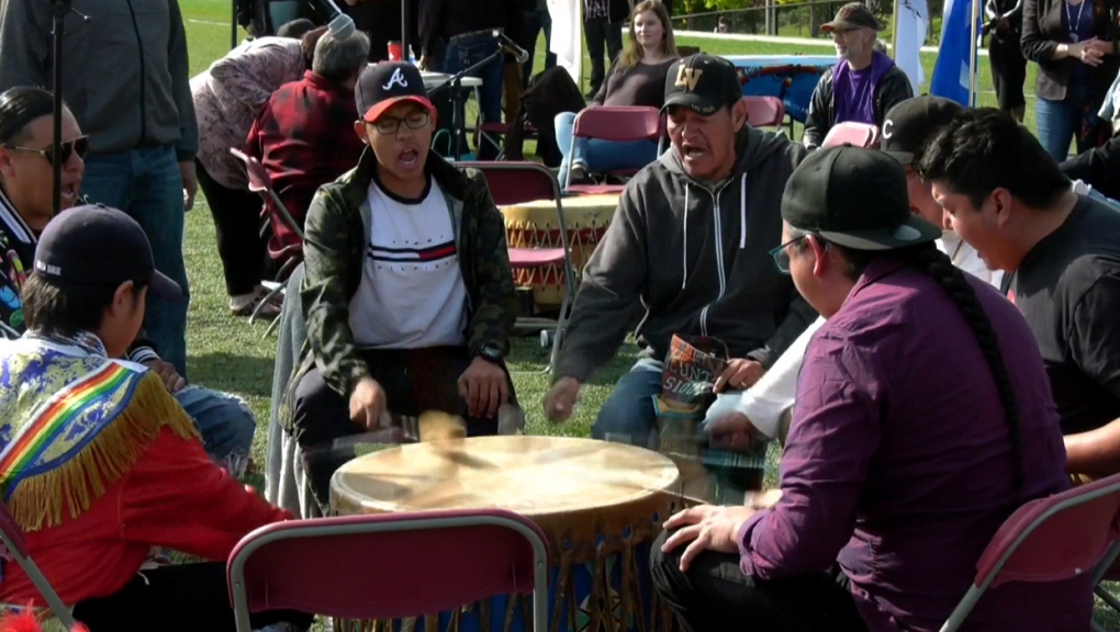 SAIT, powwow, Cohos Commons, drum circle