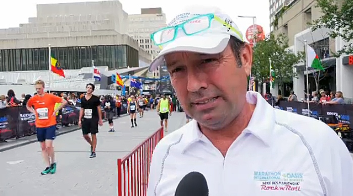 Marathon director Dominique Piche