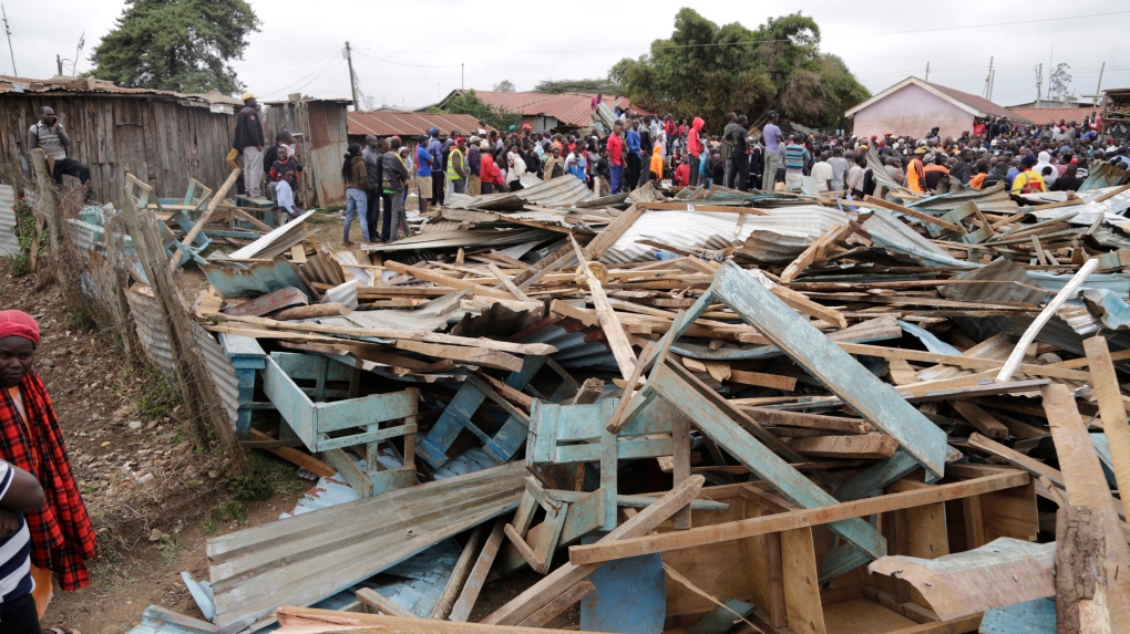 kenya school collapse