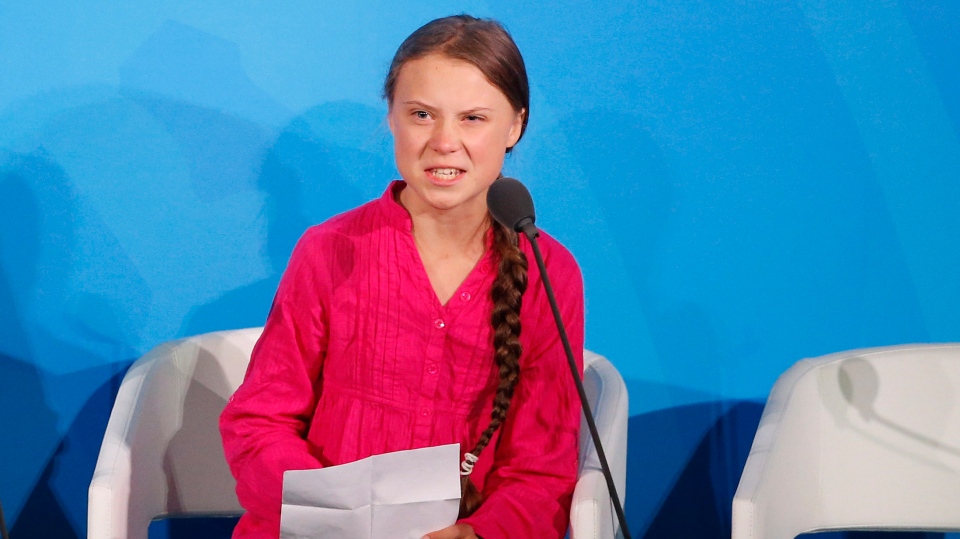 Greta Thunberg at Climate Action Summit