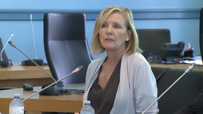Ottawa city councillor Diane Deans at city hall on Aug. 26, 2019.