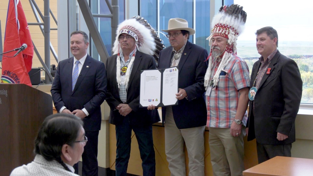 Premier Jason Kenney First Nation Chiefs 