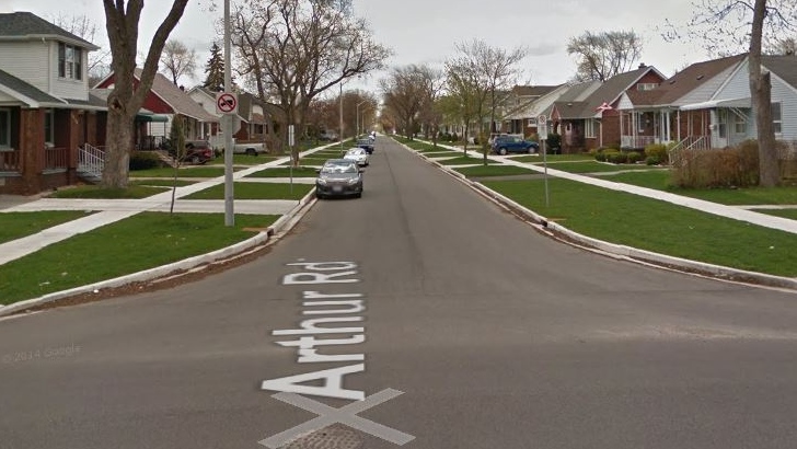 Officers responded to the 1500 block of Arthur Road for a firearm offence on Monday, Sept. 23, 2019. (Courtesy Google Maps)