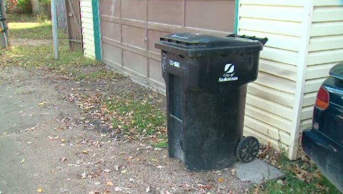 Saskatoon black cart waste bin