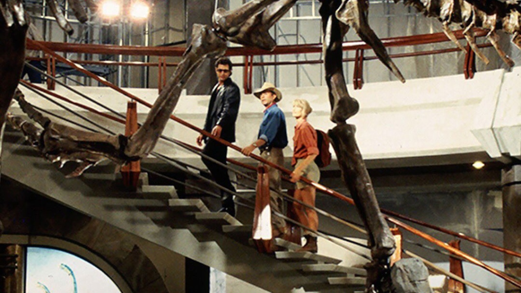Jurassic Park stars Goldblum, Neill, Dern