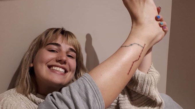 Ottawa resident gets LRT tattoo