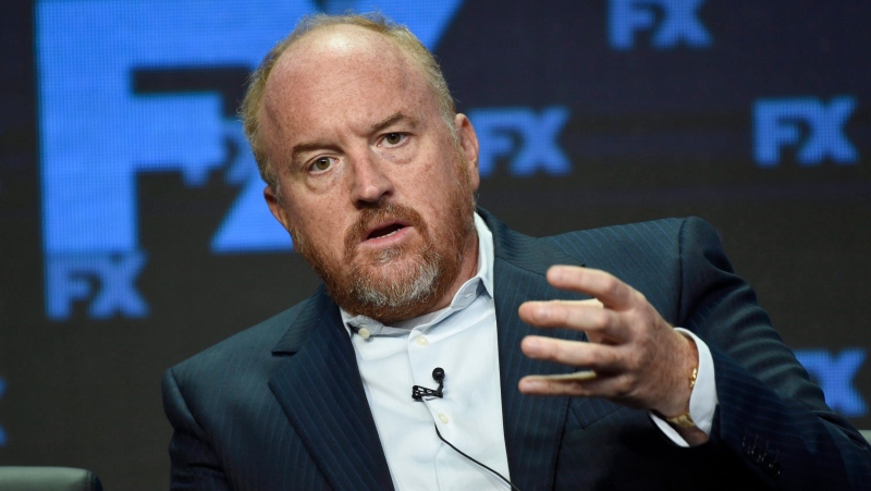 Louis C.K. participates in the "Better Things" panel during the FX Television Critics Association Summer Press Tour in Beverly Hills, Calif., Wednesday, Aug. 9, 2017. THE CANADIAN PRESS/AP-Invision, Chris Pizzell, 