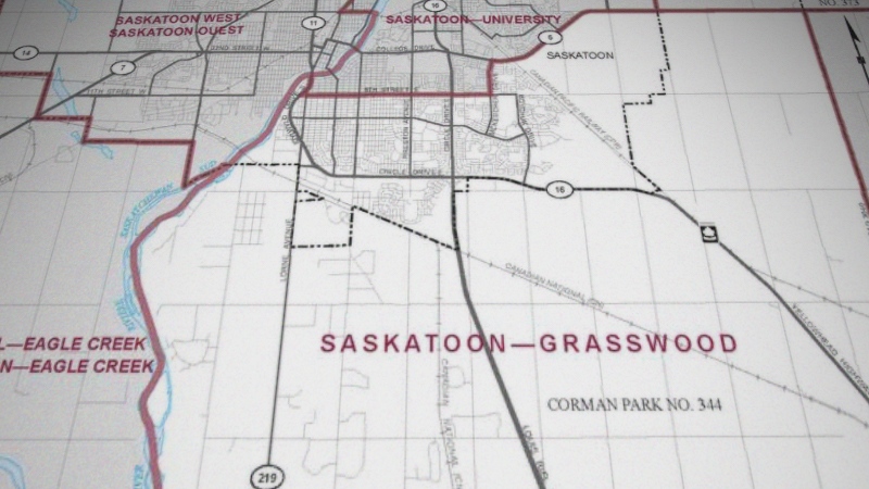 Saskatoon Grasswood 2019 Federal riding map