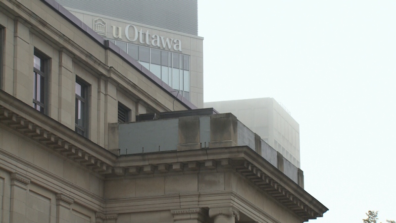 University of Ottawa campus. 