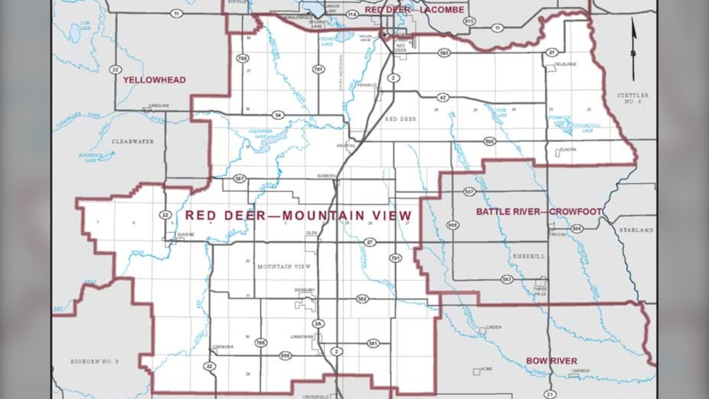 Red Deer - Mountain View, 2019 federal election