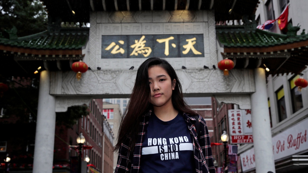 hong kong protests college campus