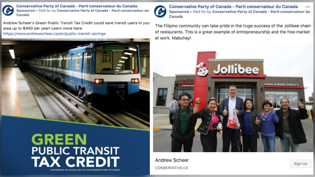 Conservative Party of Canada ads
