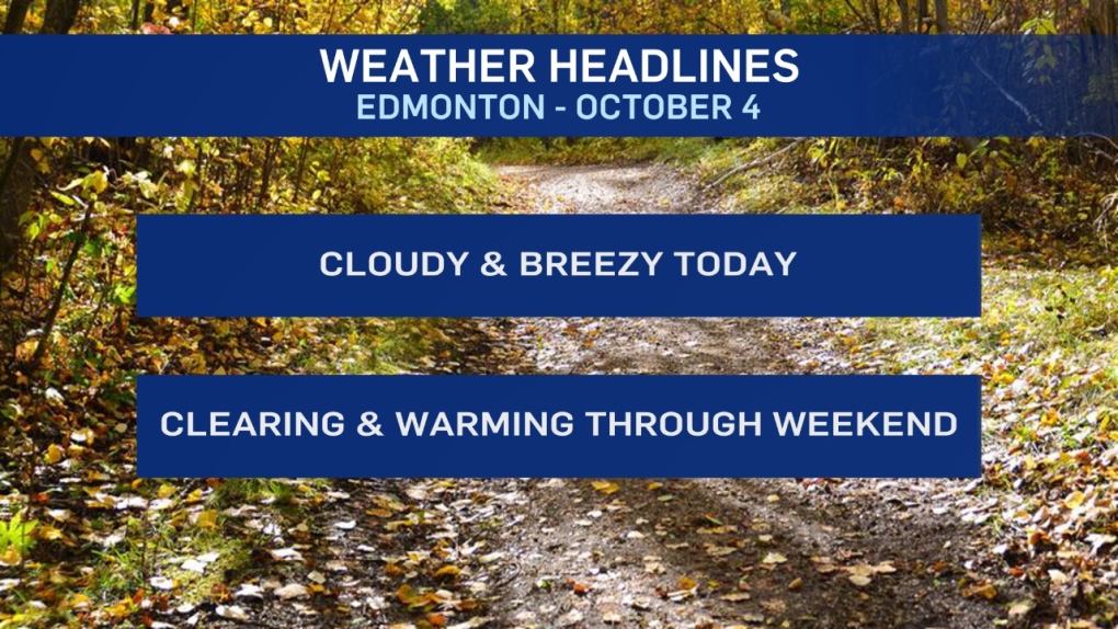 Edmonton Weather for Friday, October 4 | CTV News
