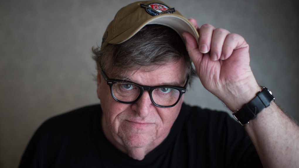 Michael Moore speaks in Vancouver
