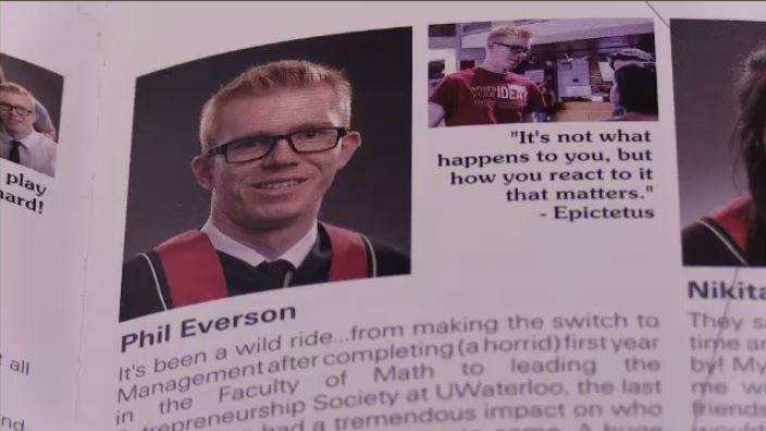 Waterloo community remembers Phil Everson at a memorial on Saturday, Oct. 5, 2019. 