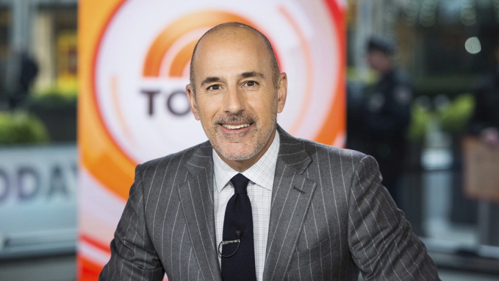 Matt Lauer on the 'Today' show set in 2017