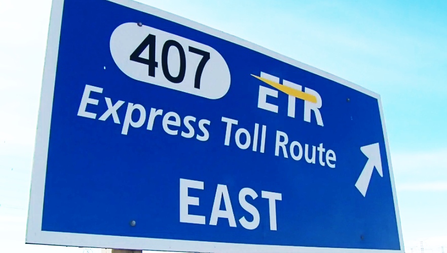 what is 407 trip toll charge