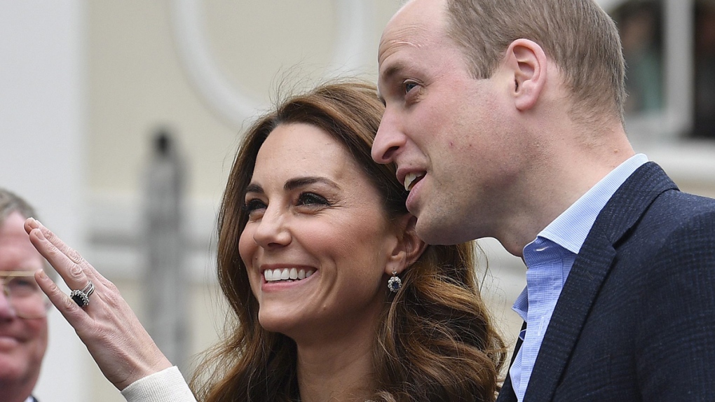 Prince William and Kate in London