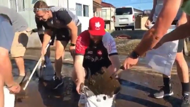 Kamaishi recovery effort Canada rugby