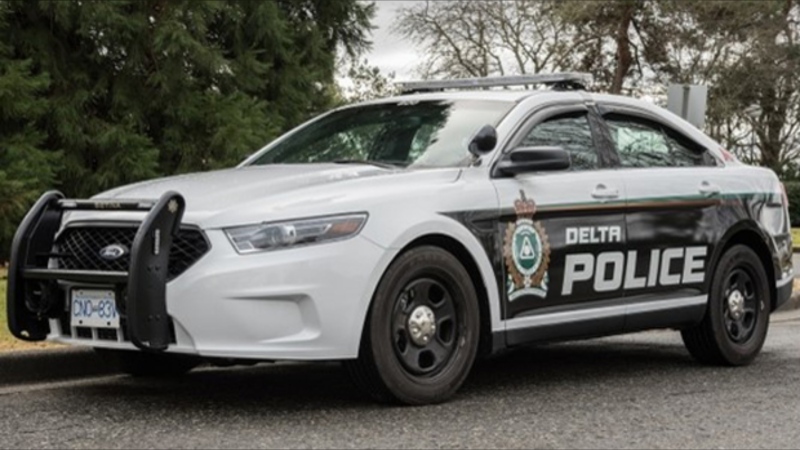 A Delta police cruiser is seen in this undated photo from the department's website. (Delta police)
