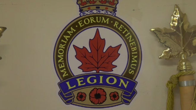The legion logo is seen in this file photograph.