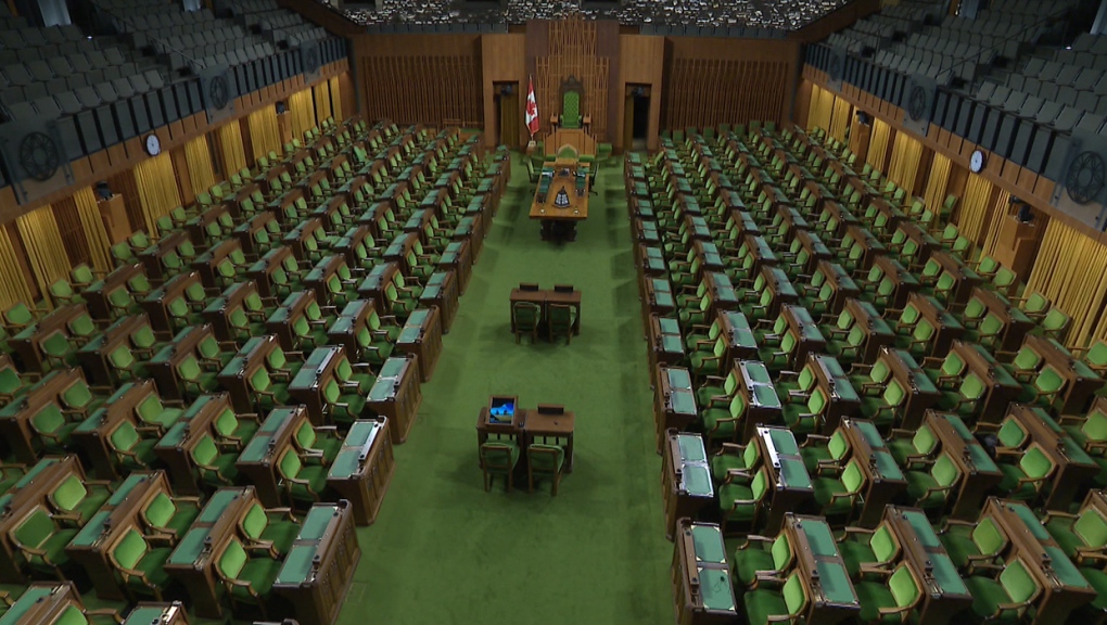 House of Commons, empty